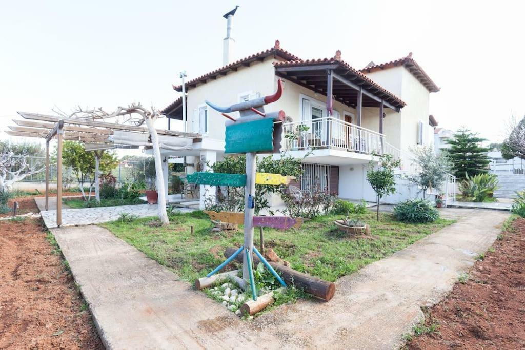 Country Rooms Near Athens - Airport Враврона Екстериор снимка